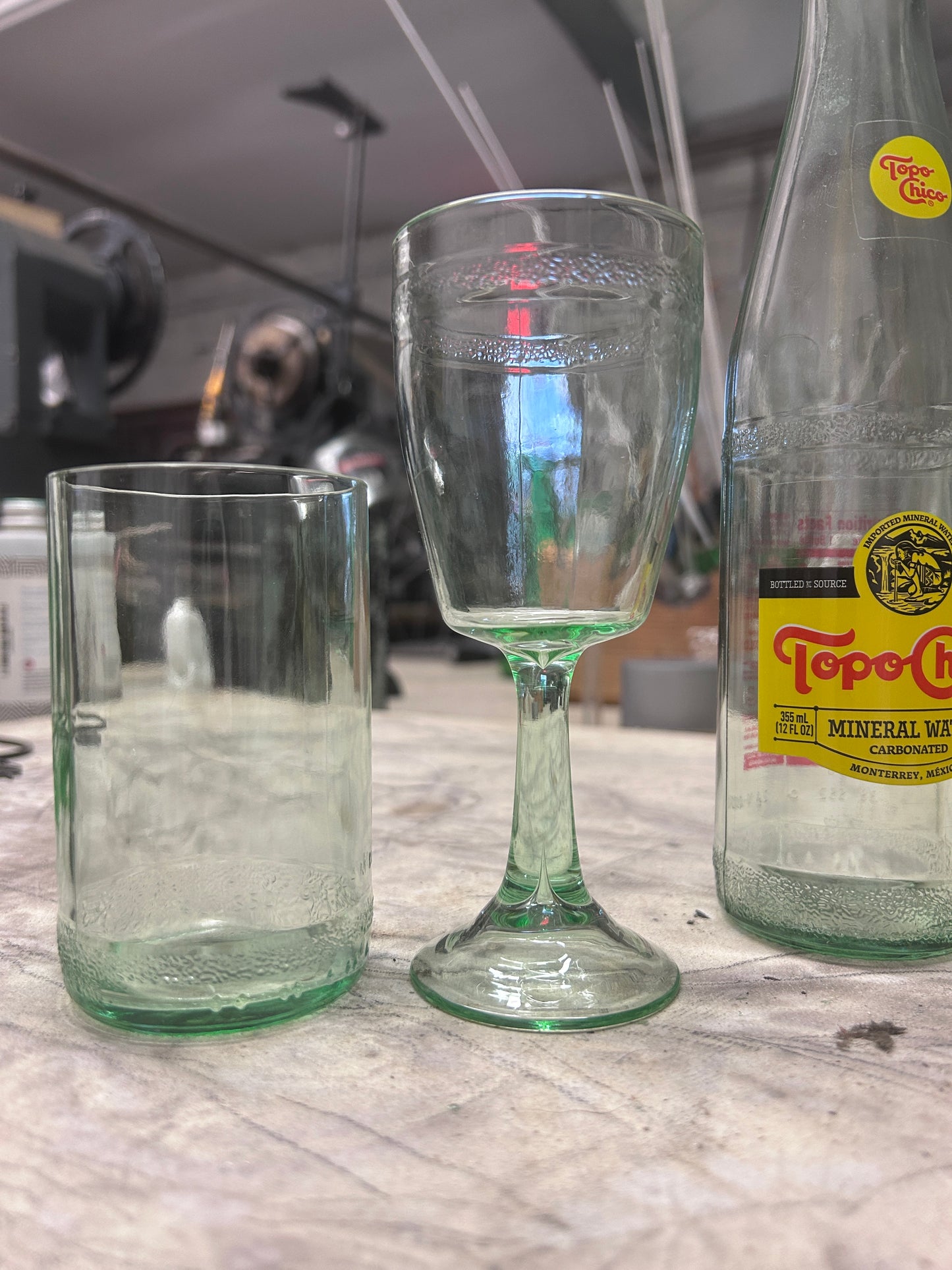 Topo Chico full cup set